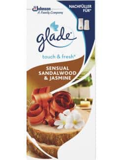 Glade Touch & Fresh Minispray Nachfüller Sensual Sandalwood & Jasmine