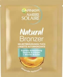 Garnier Ambre Solaire Natural Bräuner Selbstbräunungstuch