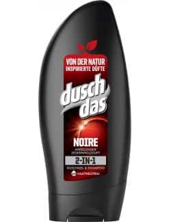 Duschdas 2in1 Noire Duschgel & Shampoo Anregender Zedernholzholzduft