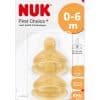 Nuk First Choice+ Anti-Kolik Trinksauger Latex Gr. 1/S