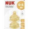 Nuk First Choice+ Anti-KolikTrinksauger Latex Gr. 1/M