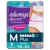 Always Discreet Inkontinenz-Höschen Für Frauen Plus M 9 Stück