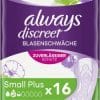 Always Discreet Inkontinenz-Einlagen Small Plus bei Blasenschwäche