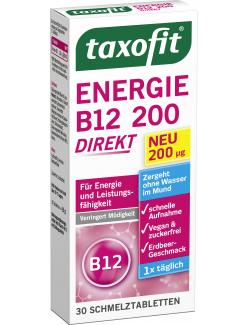 Taxofit Energie B12 200 Direkt Schmelztabeltten