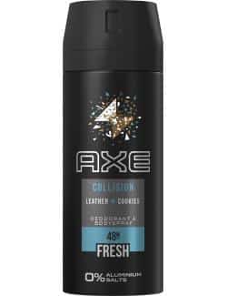 Axe Bodyspray Collision Leather + Cookies