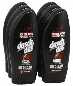 Duschdas 2in1 Noire Duschgel & Shampoo Anregender Zedernholzduft