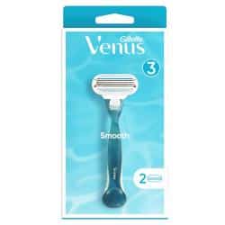 Venus Smooth Rasierer mit 2 Rasierklingen