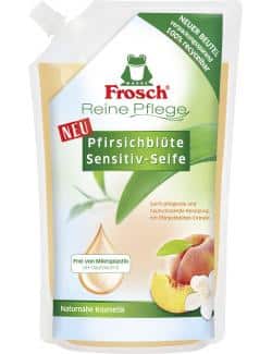 Frosch Reine Pflege Pfirsichblüte Sensitiv-Seife