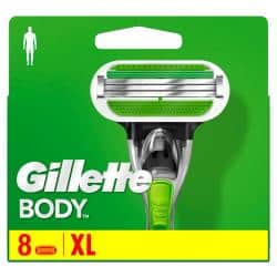 Gillette Body Rasierklingen für Männer