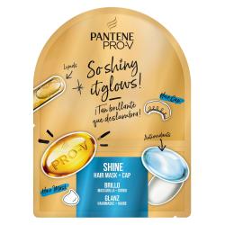 Pantene Pro-V So Shiny It Glows! Glanz Haarmaske + Haube