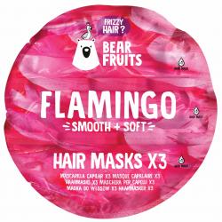Bear Fruits Flamingo Hair Masks 3er Pack