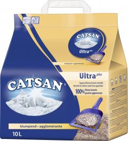 Catsan Ultra Plus-Ultra ergiebige Klumpstreu