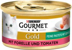 Gourmet Gold Feine Pastete mit Gemüse mit Forelle & Tomaten