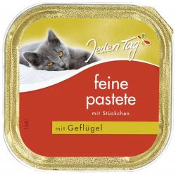 Jeden Tag Katze Feine Pastete mit Stückchen Geflügel