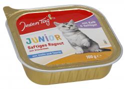 Jeden Tag Junior saftiges Ragout mit Stückchen Kalb & Geflügel