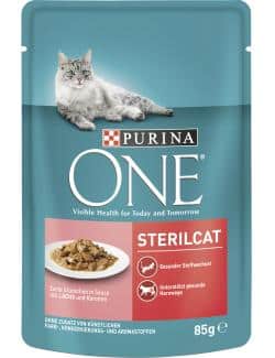 Purina One Sterilcat Lachs & Karotte