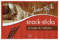 Jeden Tag Katze Snack-Sticks Lamm & Truthahn