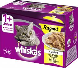 Whiskas 1+ Ragout in Gelee Geflügelauswahl