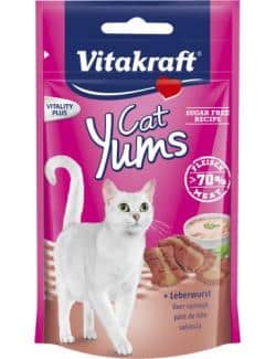 Vitakraft Cat Yums + Leberwurst