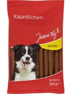 Jeden Tag Hund Kauröllchen Geflügel