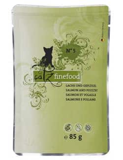 Catz finefood No. 5 Lachs & Geflügel