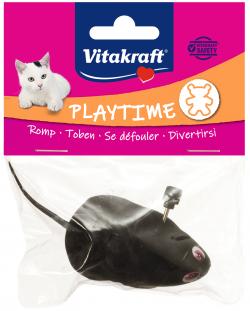 Vitakraft Spielzeug für Katzen Aufzieh-Maus