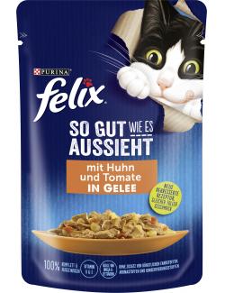 Felix So gut wie es aussieht mit Huhn und Tomate in Gelee