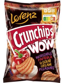 Lorenz Crunchips Wow Paprika & Sour Cream