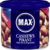 Max Cashews pikant ohne Fett & Öl geröstet