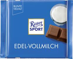 Ritter Sport Bunte Vielfalt Edel-Vollmilch
