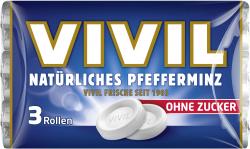 Vivil Natürliches Pfefferminz ohne Zucker