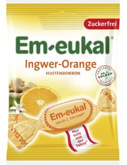 Em-eukal Hustenbonbons Ingwer-Orange zuckerfrei