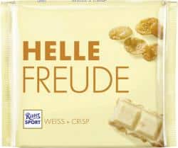 Ritter Sport Helle Freude Weiß + Crisp