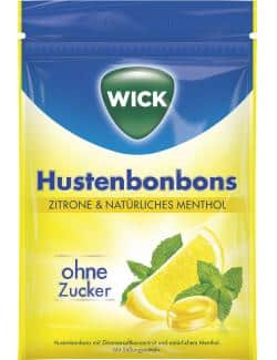 Wick Hustenbonbons Zitrone & Menthol