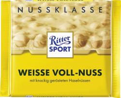 Ritter Sport Nussklasse Weisse Voll-Nuss
