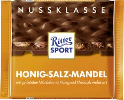 Ritter Sport Nussklasse Honig-Salz-Mandel