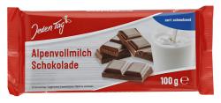 Jeden Tag Schokolade Alpenvollmilch