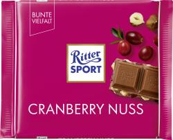 Ritter Sport Bunte Vielfalt Cranberry Nuss