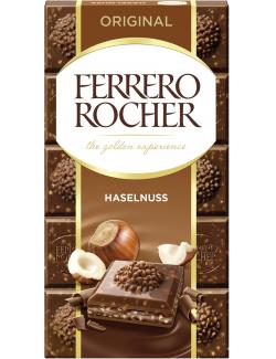 Ferrero Rocher Tafel Original Haselnuss