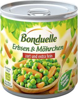 Bonduelle Erbsen mit Möhrchen zart und fein