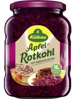 Kühne Apfelrotkohl mit Apfelstückchen