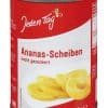 Jeden Tag Ananas Scheiben leicht gezuckert