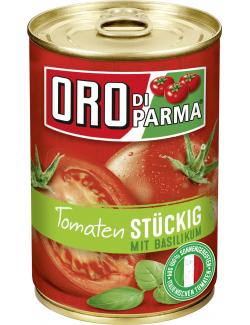 Oro di Parma Tomaten stückig mit Basilikum
