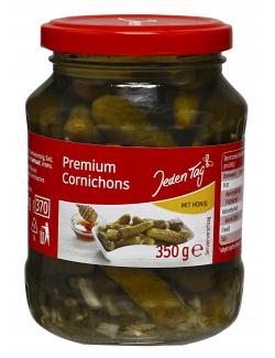 Jeden Tag Premium Cornichons mit Honig