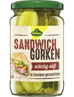 Kühne Sandwich Gurken würzig-süß