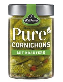 Kühne Pure Cornichons mit Kräutern