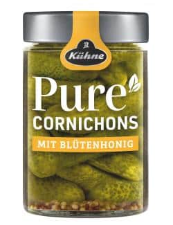 Kühne Pure Cornichons mit Blütenhonig