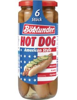 Böklunder Hot Dog Würstchen American Style