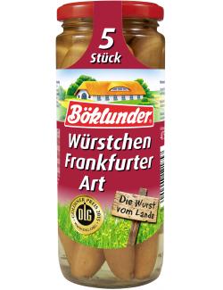 Böklunder Würstchen Frankfurter Art