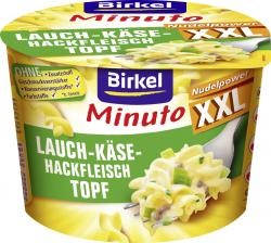 Birkel Minuto XXL Lauch-Käse-Hackfleisch Topf